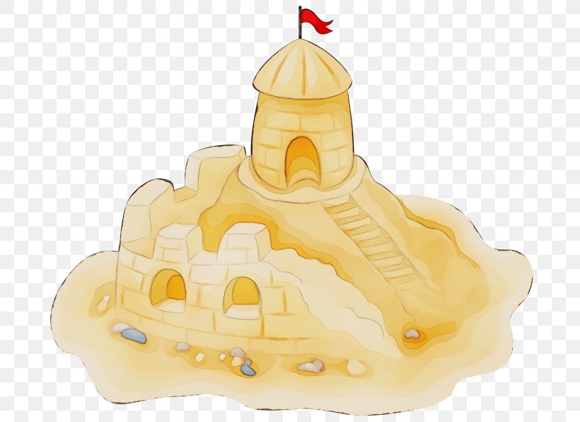 Cartoon Castle, PNG, 700x596px, Watercolor, Beach, Castle, Game, Paint Download Free