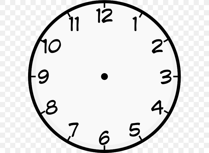 Clock Face Digital Clock Clip Art, PNG, 600x600px, Clock Face, Alarm Clock, Area, Black And White, Clock Download Free