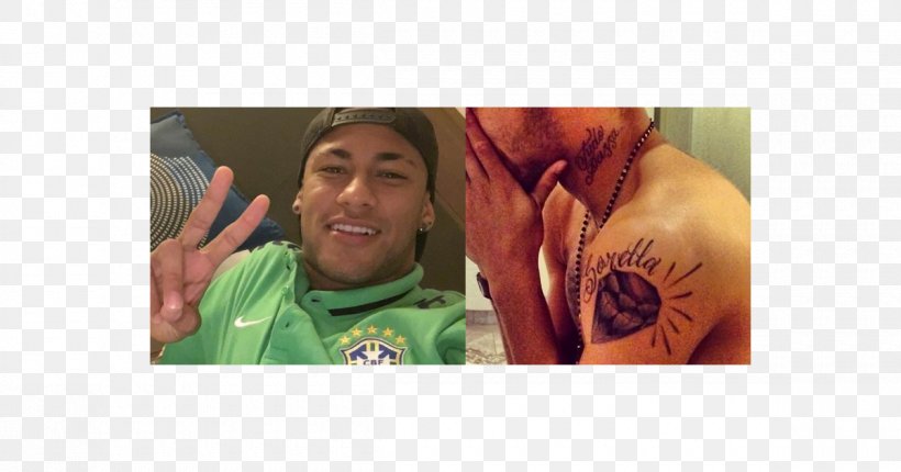 Neymar Tattoo Thumb T-shirt Skin, PNG, 1200x630px, Neymar, Arm, Cross, Digit, Ear Download Free