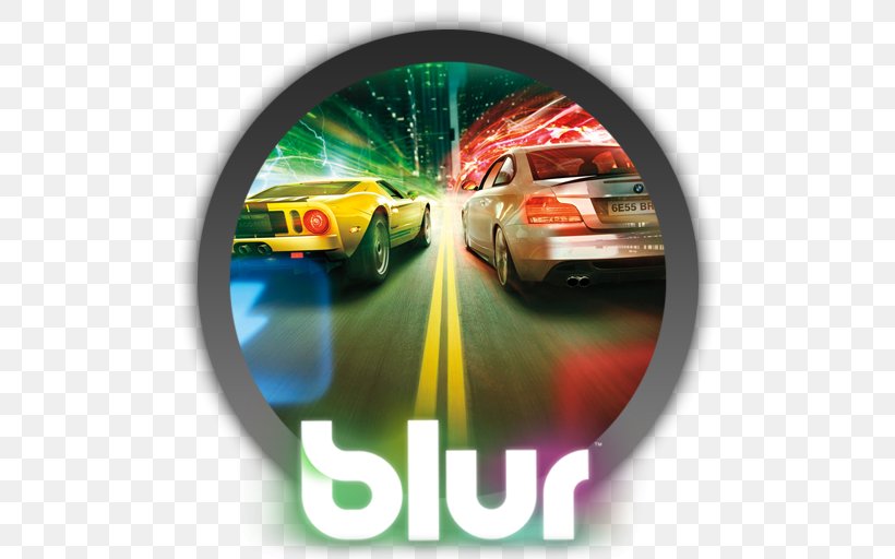 Blur Xbox 360 PlayStation 3 Racing Video Game, PNG, 512x512px, Blur, Activision, Arcade Game, Bizarre Creations, Game Download Free
