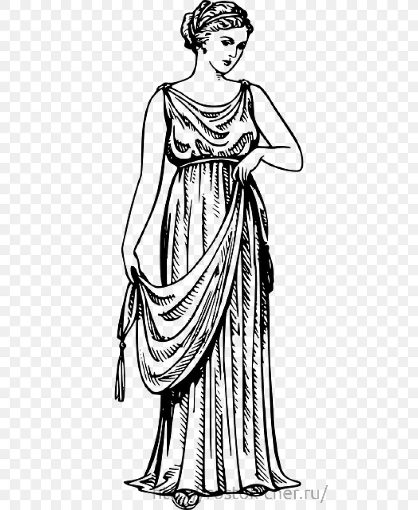 Ancient Greece Chiton Peplos Greek Dress Archaic Greece, PNG, 500x1000px, Ancient Greece, Ancient Greek, Archaic Greece, Art, Artwork Download Free