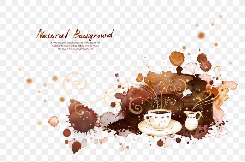 Coffee Paper Cafe, PNG, 1000x664px, Coffee, Brand, Brown, Cafe, Chocolate Download Free