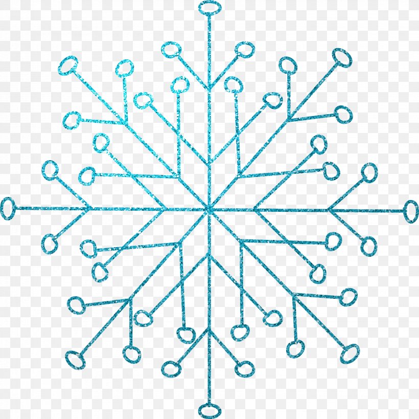 Snowflake Blue, PNG, 3085x3084px, Snowflake, Area, Blue, Color, Diagram Download Free