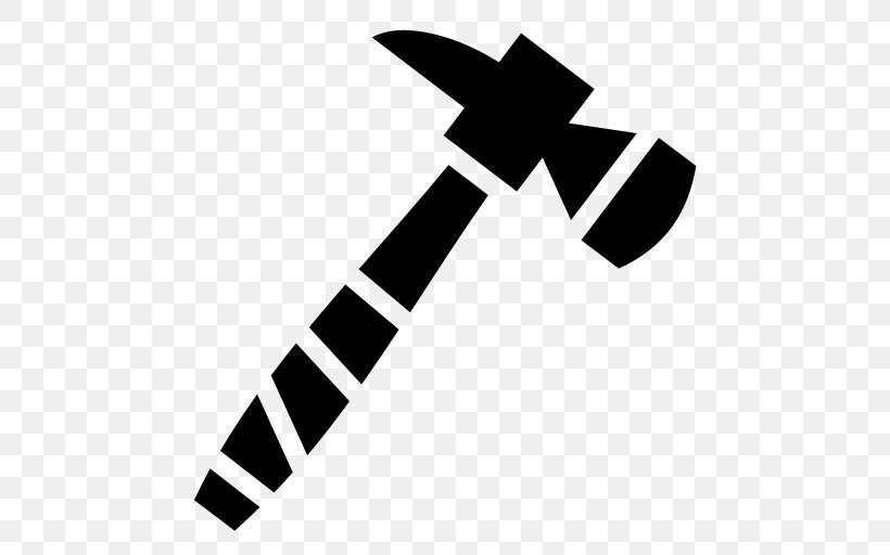 Claw Hammer Symbol, PNG, 512x512px, Hammer, Black, Black And White, Claw, Claw Hammer Download Free
