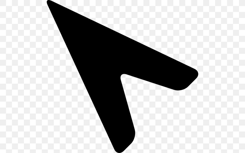 Computer Mouse Pointer Arrow, PNG, 512x512px, Computer Mouse, Array Data Structure, Arrowhead, Black, Black And White Download Free