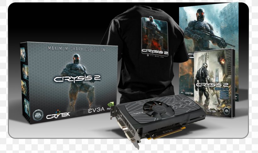 Crysis 2 Graphics Cards & Video Adapters GeForce EVGA Corporation, PNG, 850x506px, Crysis 2, Brand, Cryengine, Cryengine 3, Crysis Download Free