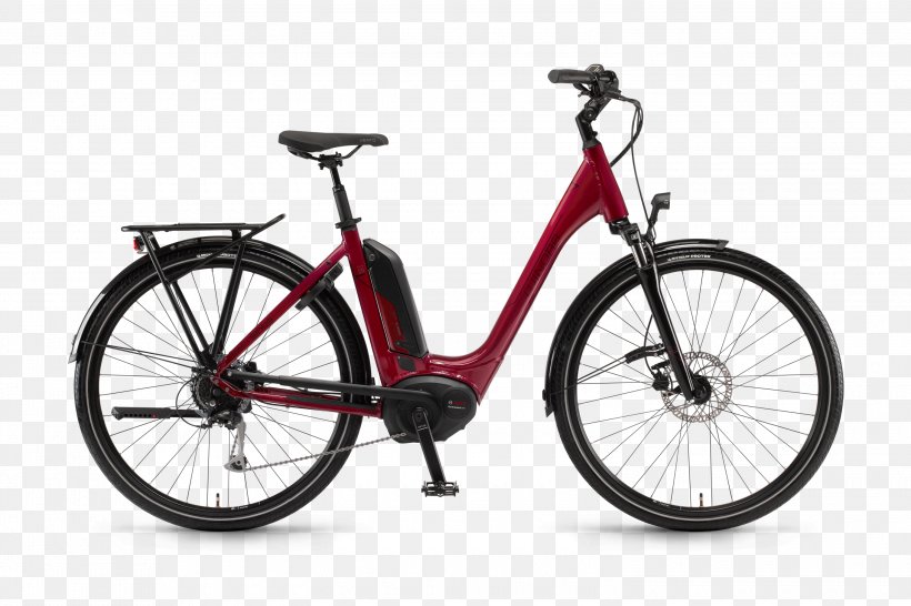 Electric Bicycle Winora Group Hybrid Bicycle Mid-engine Design, PNG, 3000x1999px, Electric Bicycle, Bicycle, Bicycle Accessory, Bicycle Frame, Bicycle Part Download Free