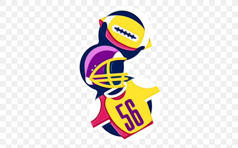 Football Helmet, PNG, 512x512px, Watercolor, American Football, Football Helmet, Kansas City Chiefs, Logo Download Free