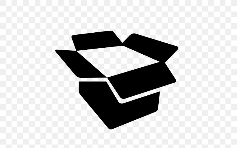 Cardboard Box Download, PNG, 512x512px, Box, Black, Black And White, Cardboard, Cardboard Box Download Free