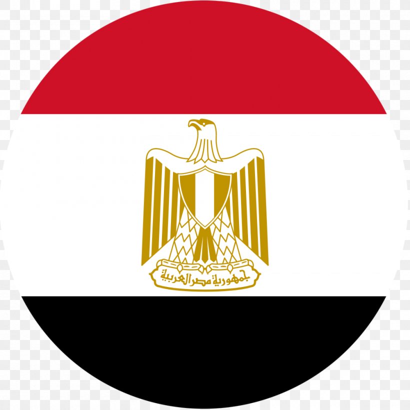 Flag Of Egypt Egypt National Football Team Egypt National Under-20 Football Team, PNG, 1000x1000px, Egypt, Brand, Crest, Egypt National Football Team, Egyptian Arabic Download Free