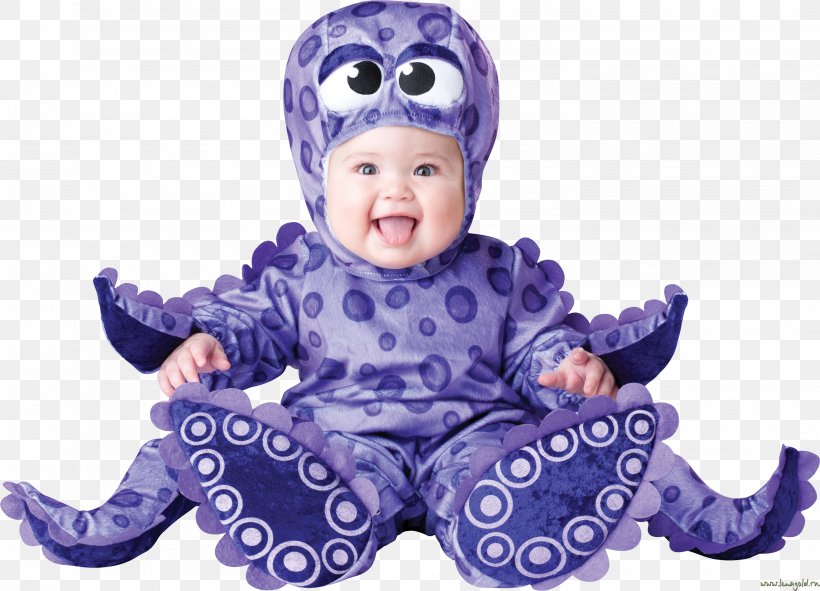 Halloween Costume Infant Costume Party Toddler, PNG, 2909x2100px, Costume, Blue, Buycostumescom, Cephalopod, Child Download Free