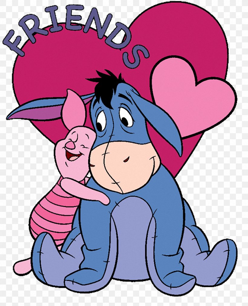 Piglet Eeyore Tigger Winnie-the-Pooh Clip Art, PNG, 1000x1234px ...