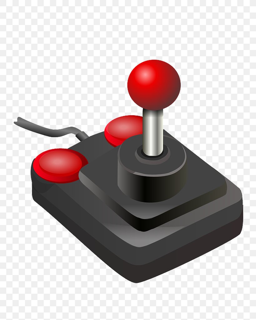 Joystick Game Controllers Arcade Controller Video Game, PNG, 768x1024px, Joystick, Arcade Controller, Atari 2600, Commodore 64, Computer Component Download Free