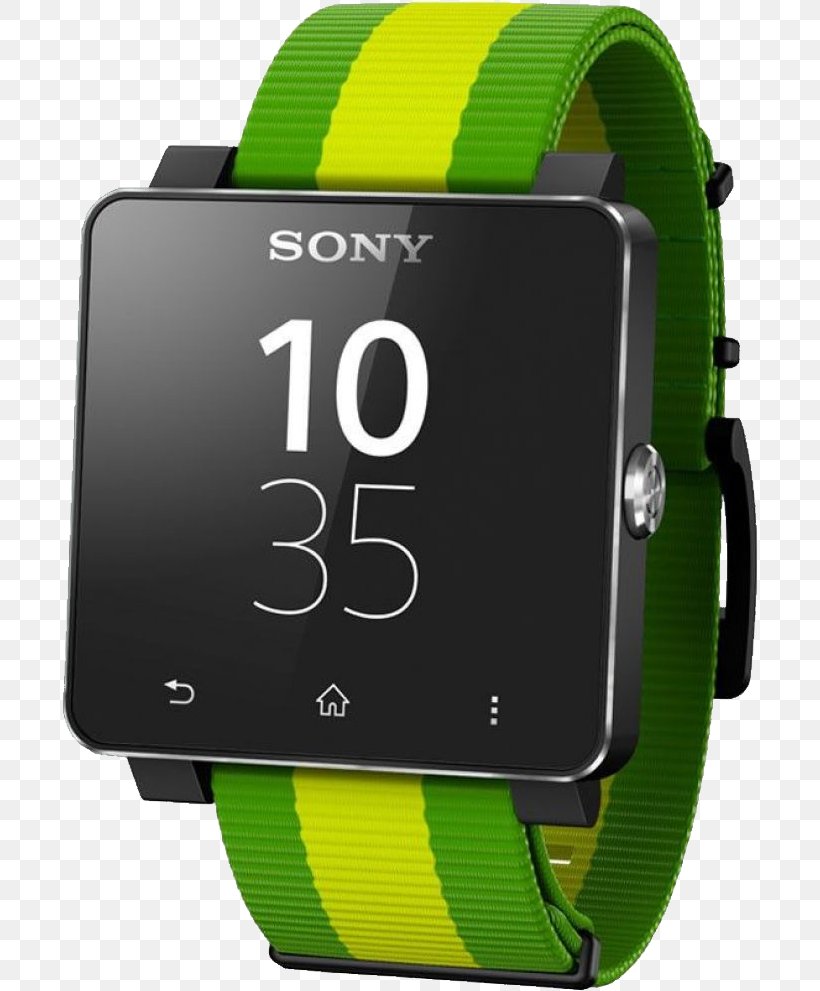 Sony SmartWatch 2 Wireless, PNG, 696x991px, Sony Smartwatch 2, Android, Brand, Green, Mobile Phones Download Free