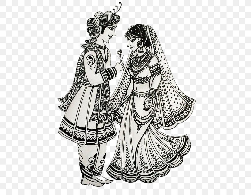 Wedding Invitation Mehndi Bridegroom Design, PNG, 640x640px, Wedding Invitation, Art, Bride, Bridegroom, Costume Design Download Free