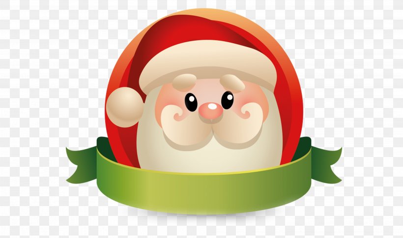 Santa Claus Christmas Flat Design, PNG, 3971x2351px, 2d Computer Graphics, Santa Claus, Christmas, Christmas Ornament, Fictional Character Download Free