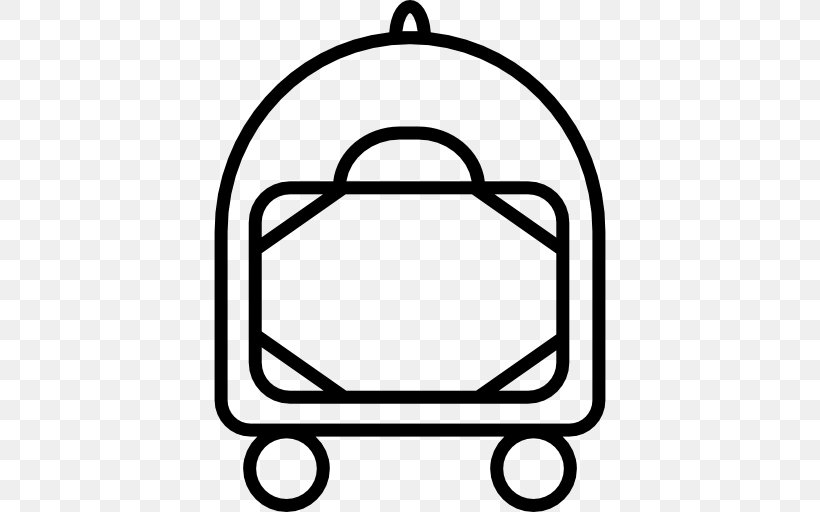 Clip Art, PNG, 512x512px, Transport, Baggage, Black And White, Cart, Line Art Download Free