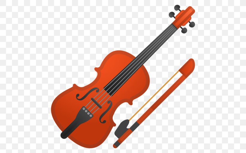 Electric Violin Emoji Musical Instruments Fingerboard, PNG, 512x512px, Watercolor, Cartoon, Flower, Frame, Heart Download Free