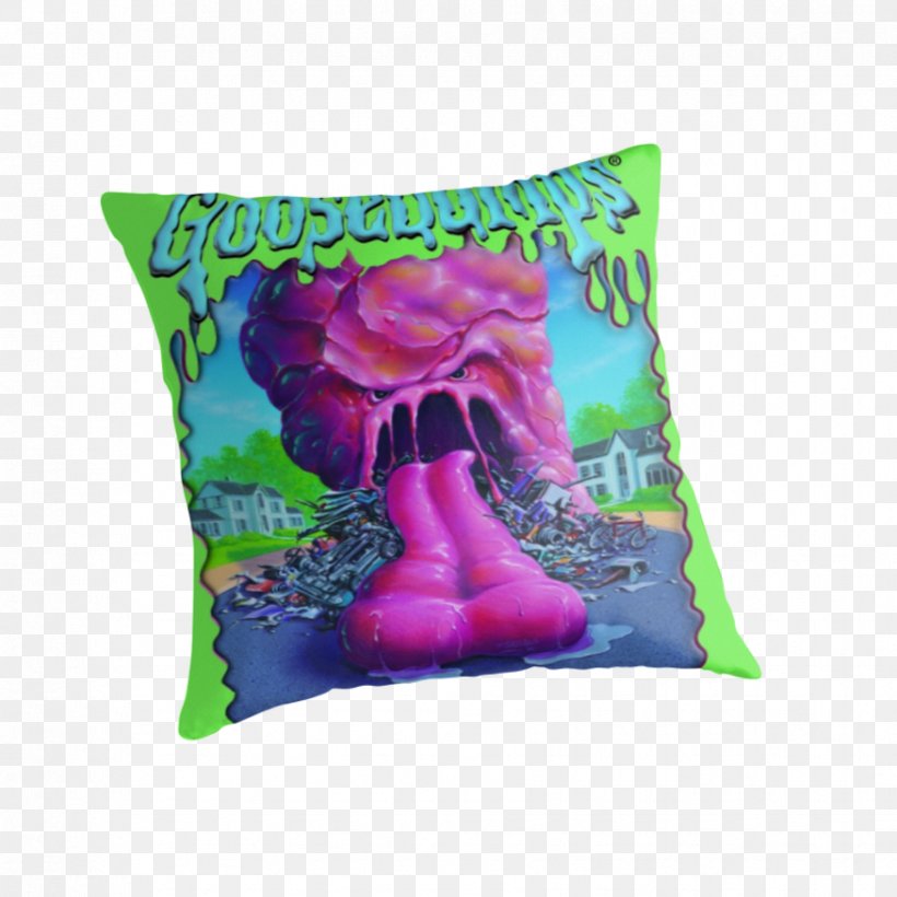 The Blob That Ate Everyone Goosebumps Throw Pillows T-shirt, PNG, 875x875px, Blob That Ate Everyone, Bag, Cushion, Goosebumps, Hoodie Download Free