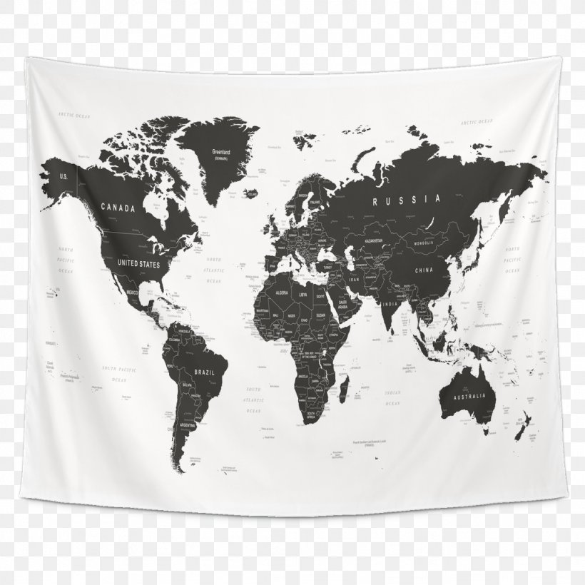 World Map Globe Flat Earth, PNG, 1024x1024px, World Map, Black, Black And White, Cartography, Color Download Free