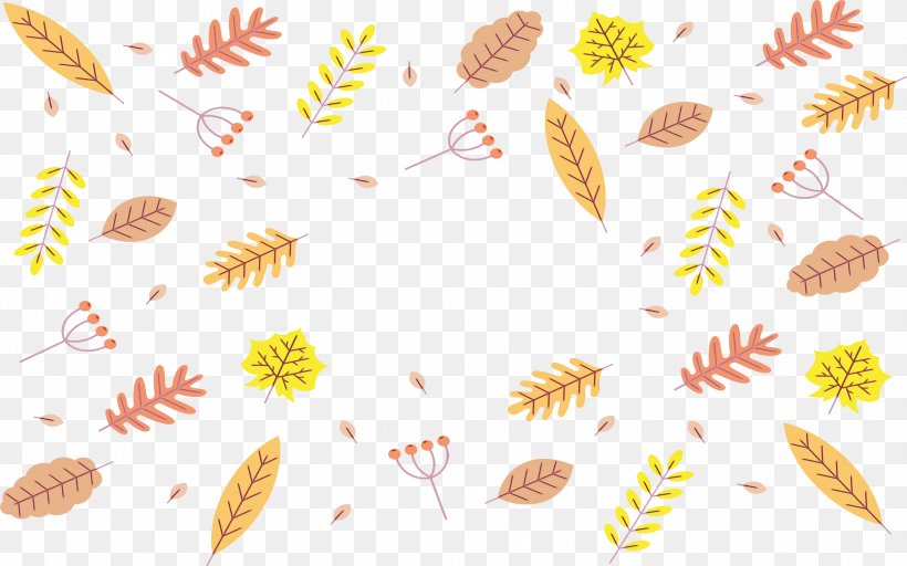 Yellow Leaf Pattern Plant, PNG, 3000x1875px, Watercolor, Leaf, Paint, Plant, Wet Ink Download Free