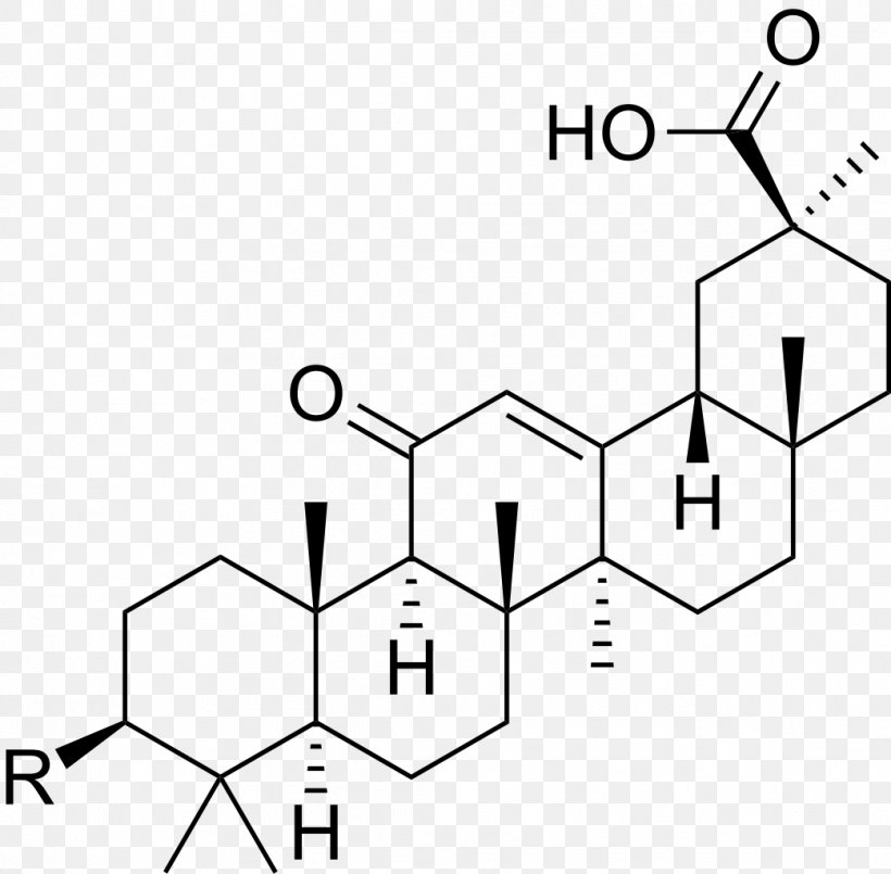 Enoxolone Glycyrrhizin Ursolic Acid Oleanolic Acid Triterpene, PNG, 1042x1024px, Enoxolone, Acid, Ammonium, Amyrin, Area Download Free