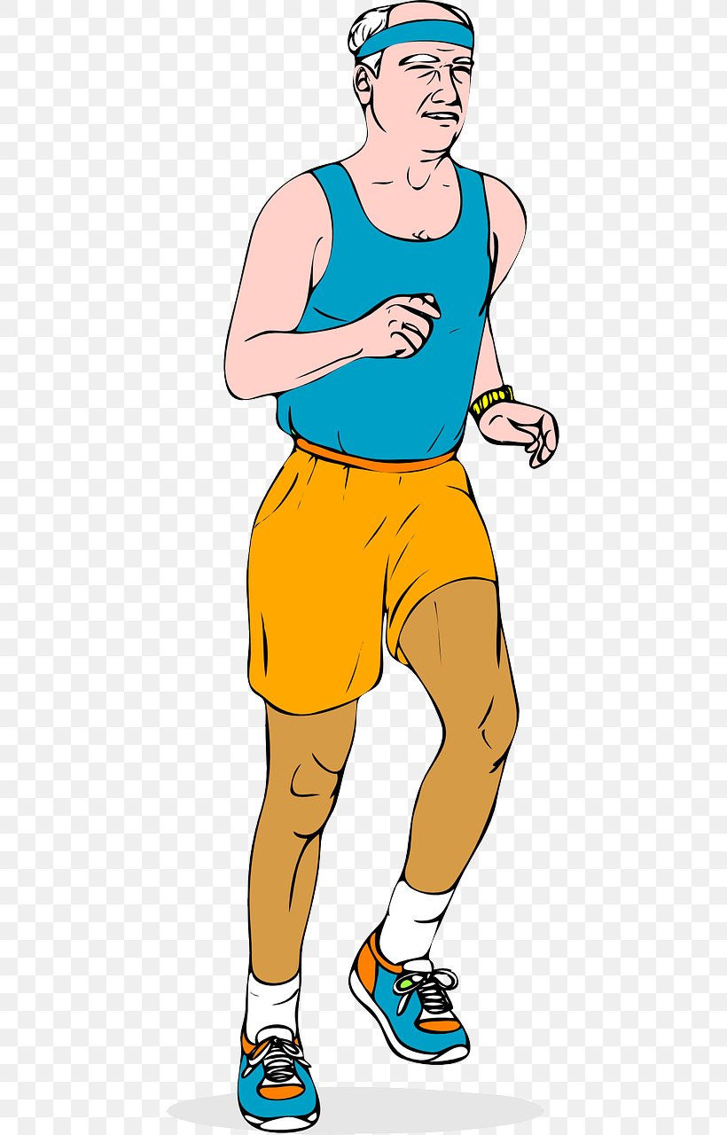 Jogging Sport Clip Art, PNG, 640x1280px, Watercolor, Cartoon, Flower, Frame, Heart Download Free