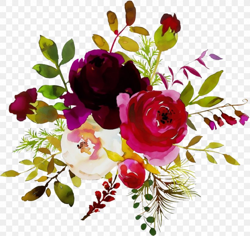 Rose, PNG, 1007x951px, Watercolor, Bouquet, Cut Flowers, Floristry, Flower Download Free