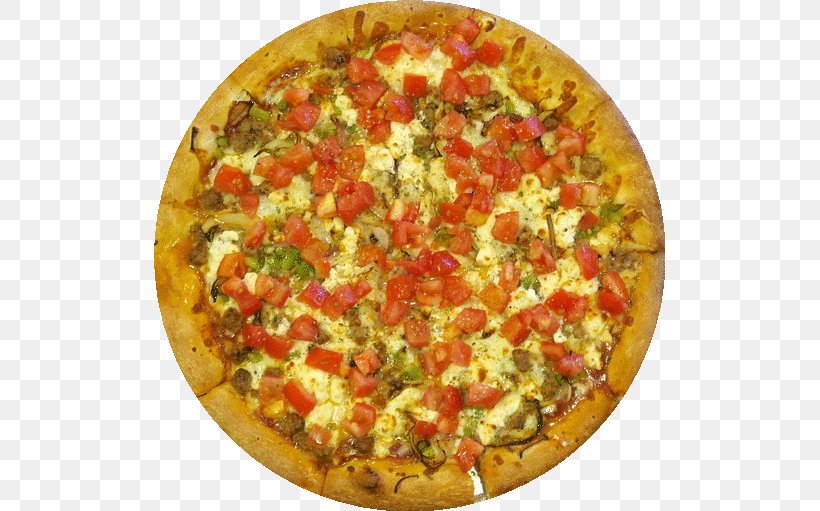 California-style Pizza Sicilian Pizza Big Nick's Pizza Greek Pizza, PNG, 511x511px, Californiastyle Pizza, California Style Pizza, Cuisine, Delivery, Dish Download Free