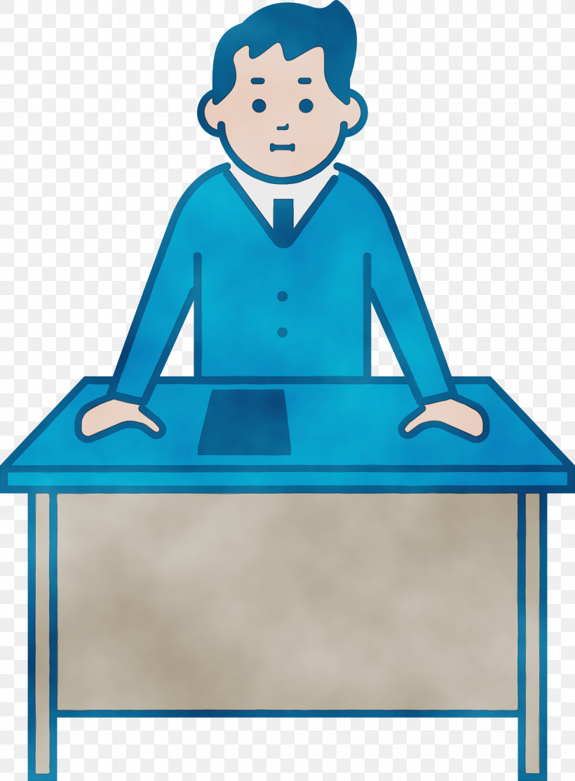 Cartoon Angle Line Sitting Furniture, PNG, 2211x3000px, Teacher, Angle, Behavior, Cartoon, Desk Download Free