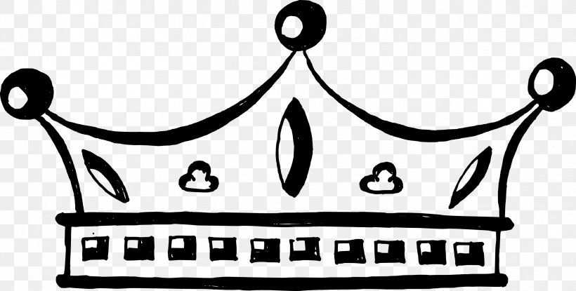 Crown Nine Clip Art, PNG, 2598x1318px, Drawing, Artwork, Black And White, Brand, Fashion Accessory Download Free