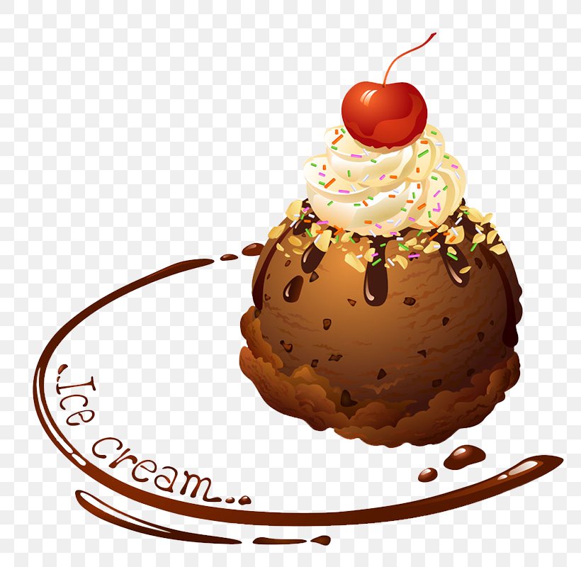 Ice Cream Cones Sundae Chocolate Cake, PNG, 800x800px, Ice Cream, Biscuits, Cake, Chocolate, Chocolate Cake Download Free