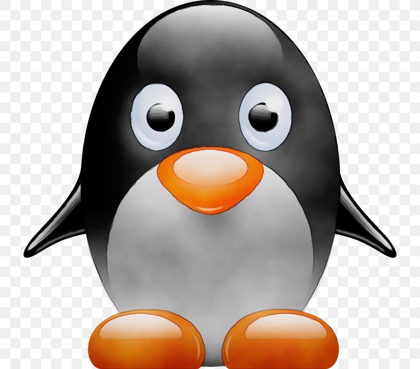 Penguin, PNG, 728x720px, Watercolor, Animal, Animation, Beak, Bird Download Free