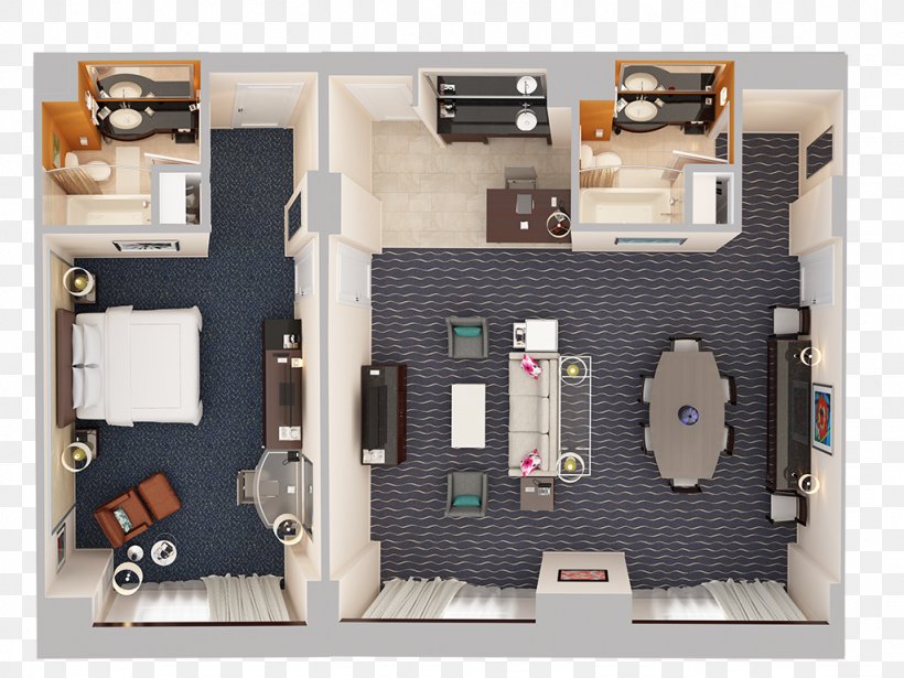 3D Floor Plan House Plan, PNG, 1024x768px, 3d Computer Graphics, 3d Floor Plan, 3d Modeling, Apartment, Architecture Download Free