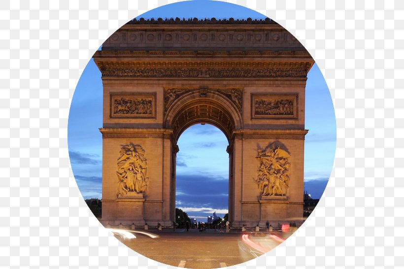 Arc De Triomphe Triumphal Arch Champs-Élysées Sacré-Cœur, Paris Arc De Triomf, PNG, 546x546px, Arc De Triomphe, Ancient History, Ancient Roman Architecture, Arch, Archaeological Site Download Free