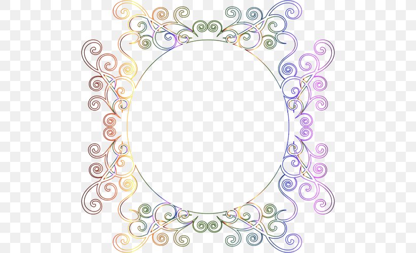 Clip Art Desktop Wallpaper Vector Graphics Openclipart, PNG, 500x500px, Borders And Frames, Area, Body Jewelry, Border, Decorative Arts Download Free