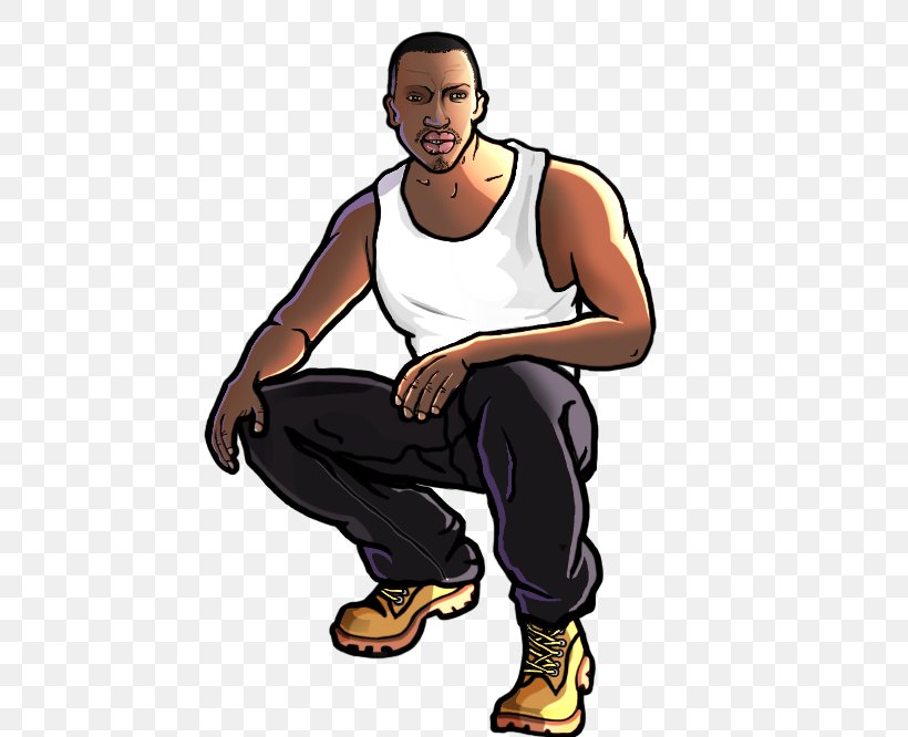 Grand Theft Auto: San Andreas Carl Johnson Mod Character Racing Video Game, PNG, 506x666px, Watercolor, Cartoon, Flower, Frame, Heart Download Free