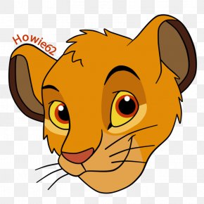 Lion King Simba - Whiskers Simba Kitten Fan Art DeviantArt PNG