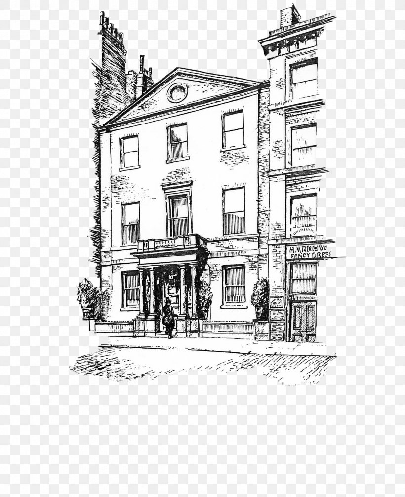House Drawing History Manchester Literary & Philosophical Society Sketch, PNG, 1263x1551px, House, Almshouse, Architecture, Artwork, Black And White Download Free