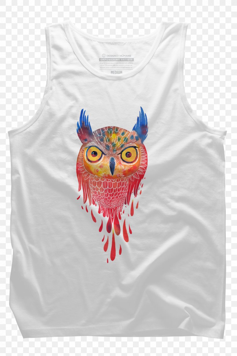 T-shirt Top Sleeveless Shirt Didymus, PNG, 1200x1800px, Tshirt, Active Tank, Art, Bird, Bird Of Prey Download Free