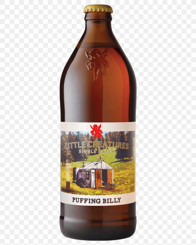Ale Beer Bottle Little Creatures Brewery Puffing Billy Railway, PNG, 1600x2000px, Ale, Alcoholic Beverage, Beer, Beer Bottle, Bottle Download Free