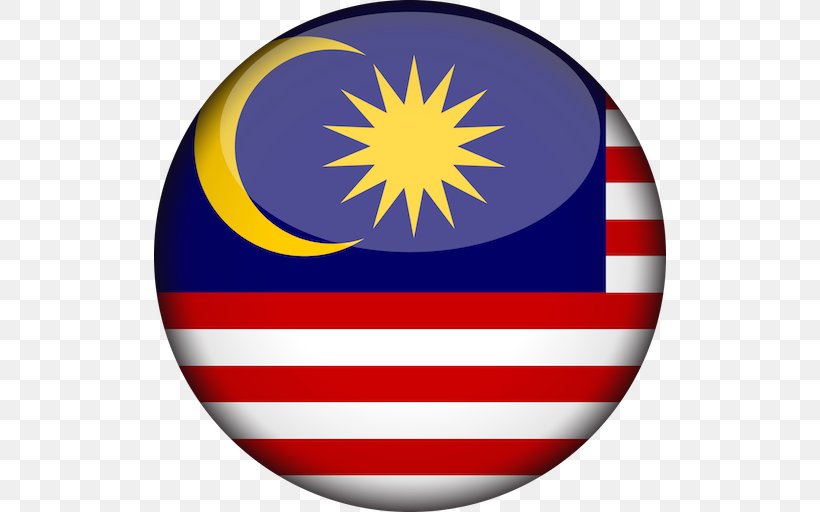 Flag Of Malaysia National Flag Vector Graphics, PNG, 512x512px, Flag Of Malaysia, Badge, Country, Electric Blue, Emblem Download Free