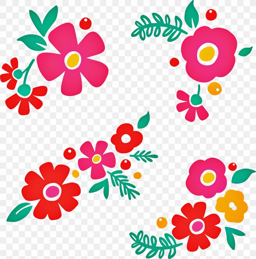 Floral Flower Background, PNG, 2965x3000px, Flower, Floral Design, Pedicel, Petal, Plant Download Free