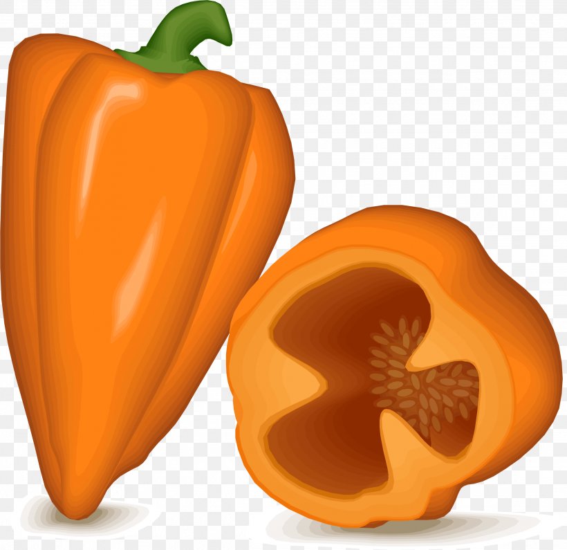 Habanero Chili Pepper Bell Pepper Clip Art, PNG, 2272x2203px, Habanero, Bell Pepper, Bell Peppers And Chili Peppers, Calabaza, Capsicum Download Free