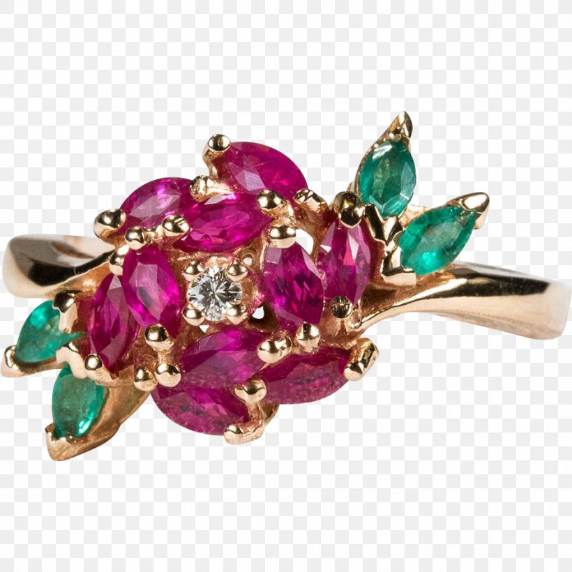 Jewellery Ring Gemstone Ruby Emerald, PNG, 944x944px, Jewellery, Body Jewelry, Brooch, Collectable, Diamond Download Free