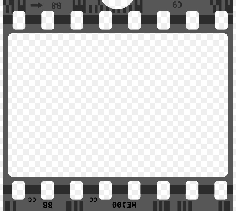 Filmstrip Photography Clip Art, PNG, 800x734px, Filmstrip, Art, Black And White, Board Game, Film Download Free