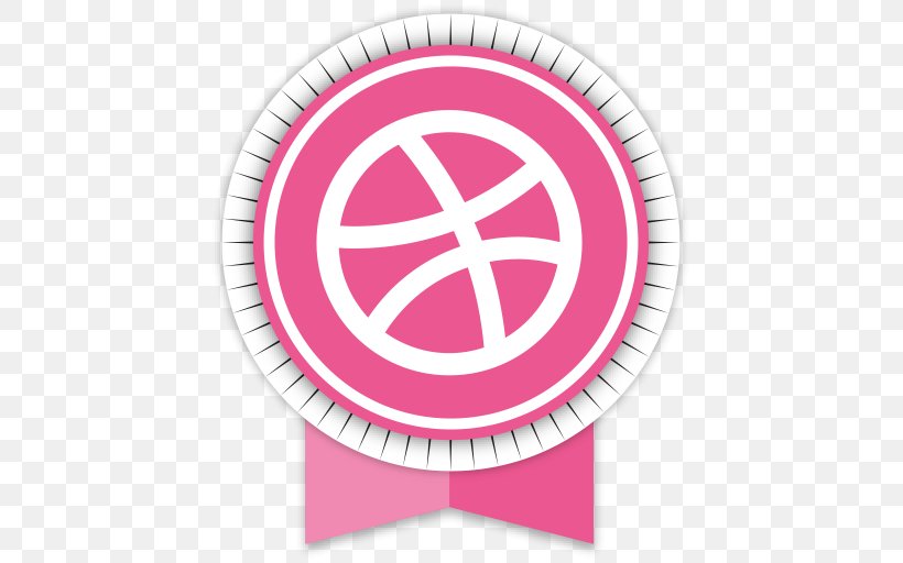 Pink Area Text Symbol, PNG, 512x512px, Social Media, Area, Blog, Dribbble, Magenta Download Free