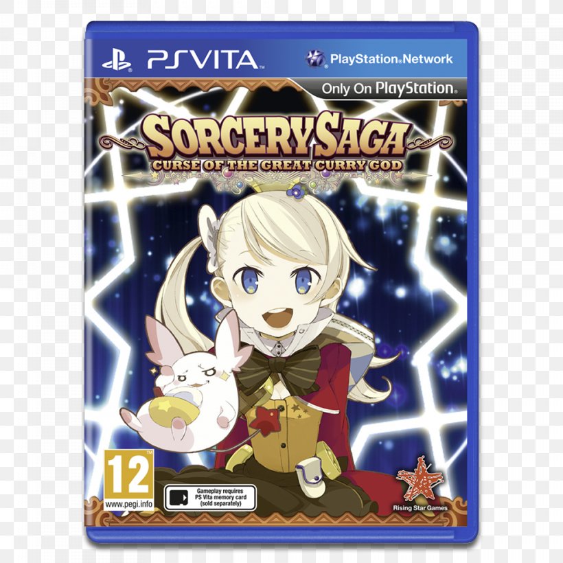 Sorcery Saga: Curse Of The Great Curry God PlayStation Vita Video Game Rising Star Games, PNG, 984x984px, Watercolor, Cartoon, Flower, Frame, Heart Download Free