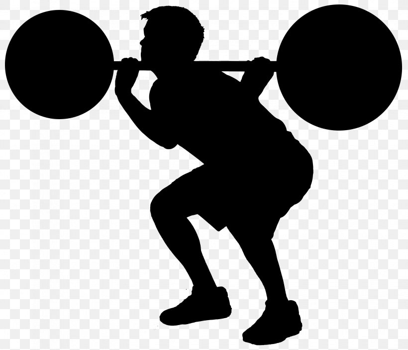 Squat Physical Exercise Training CrossFit Barbell, PNG, 3292x2820px, Squat, Arm, Barbell, Black And White, Crossfit Download Free