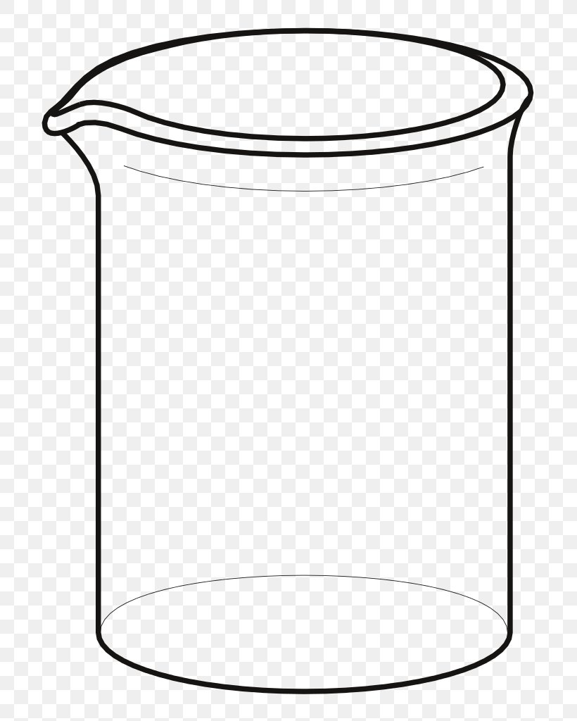 Beaker Drawing Information, PNG, 777x1024px, Beaker, Area, Black And White, Cylinder, Drawing Download Free